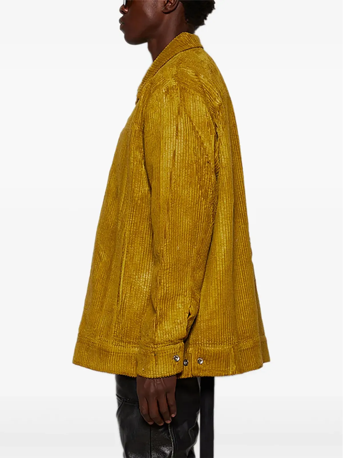 Rick Owens DRKSHDW ジャンボシャツジャケット - ブラウン - 画像4