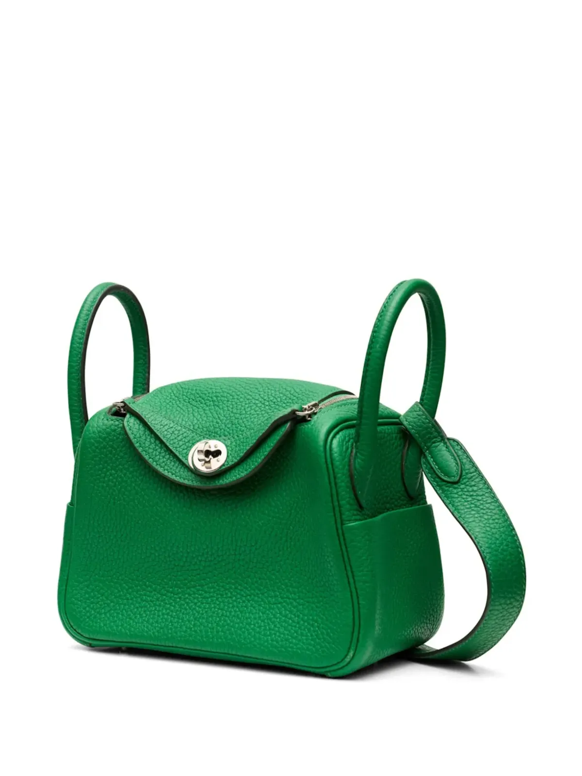 Hermès ビンテージ ミニ Lindy ショルダーバッグ - グリーン - 画像3