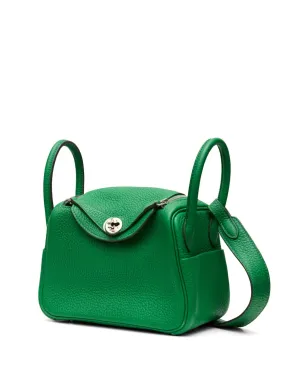 Hermès ビンテージ ミニ Lindy ショルダーバッグ - グリーン - サムネイル3