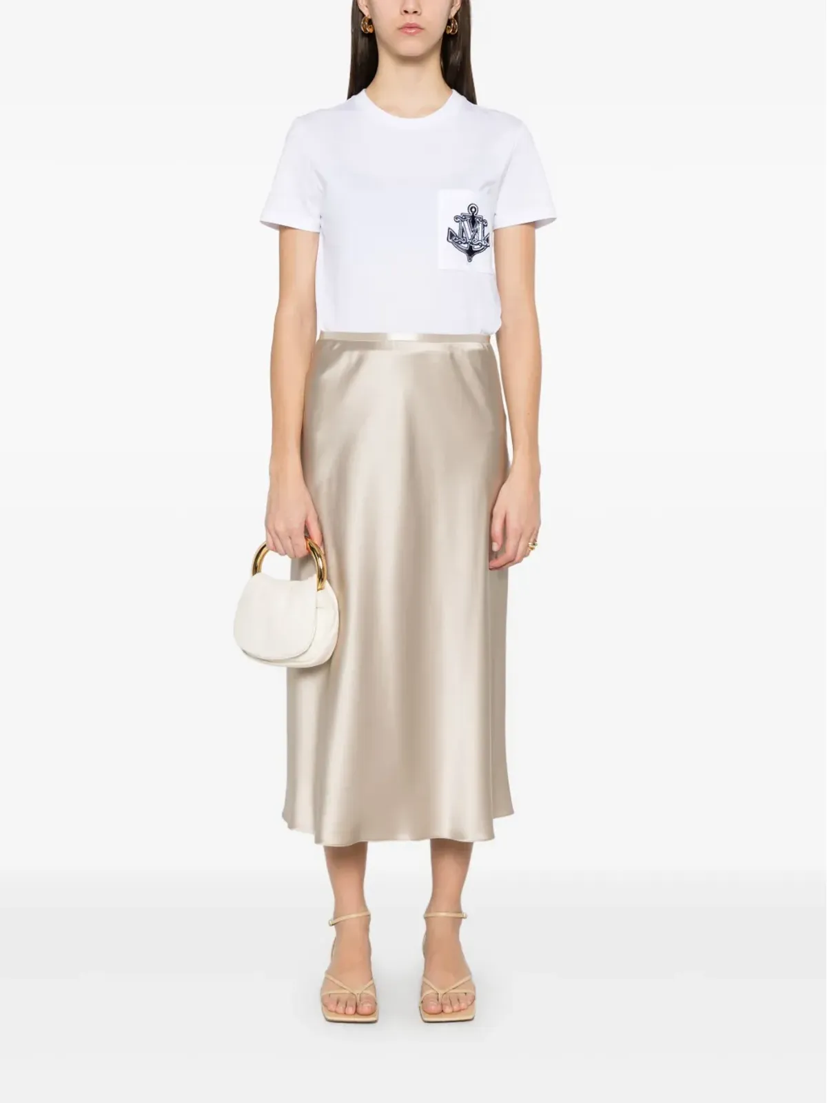 Max Mara アカシア Tシャツ ホワイト - 画像2