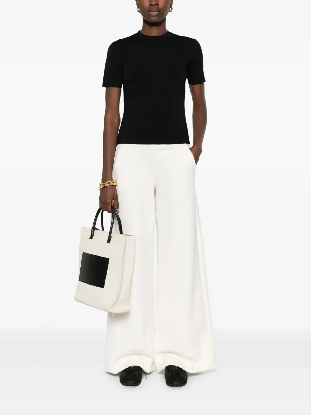 Max Mara Segale Tシャツ ブラック - 画像2
