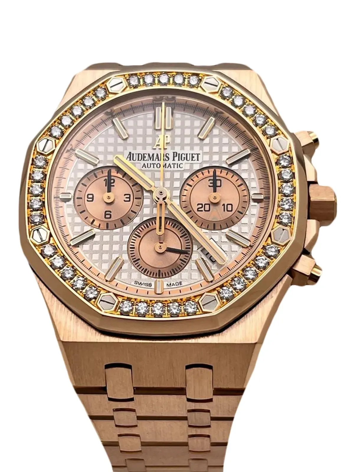 Audemars Piguet ロイヤルオーク クロノグラフ ビンテージ ピンク - 画像2