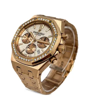 Audemars Piguet ロイヤルオーク クロノグラフ ビンテージ ピンク - サムネイル3