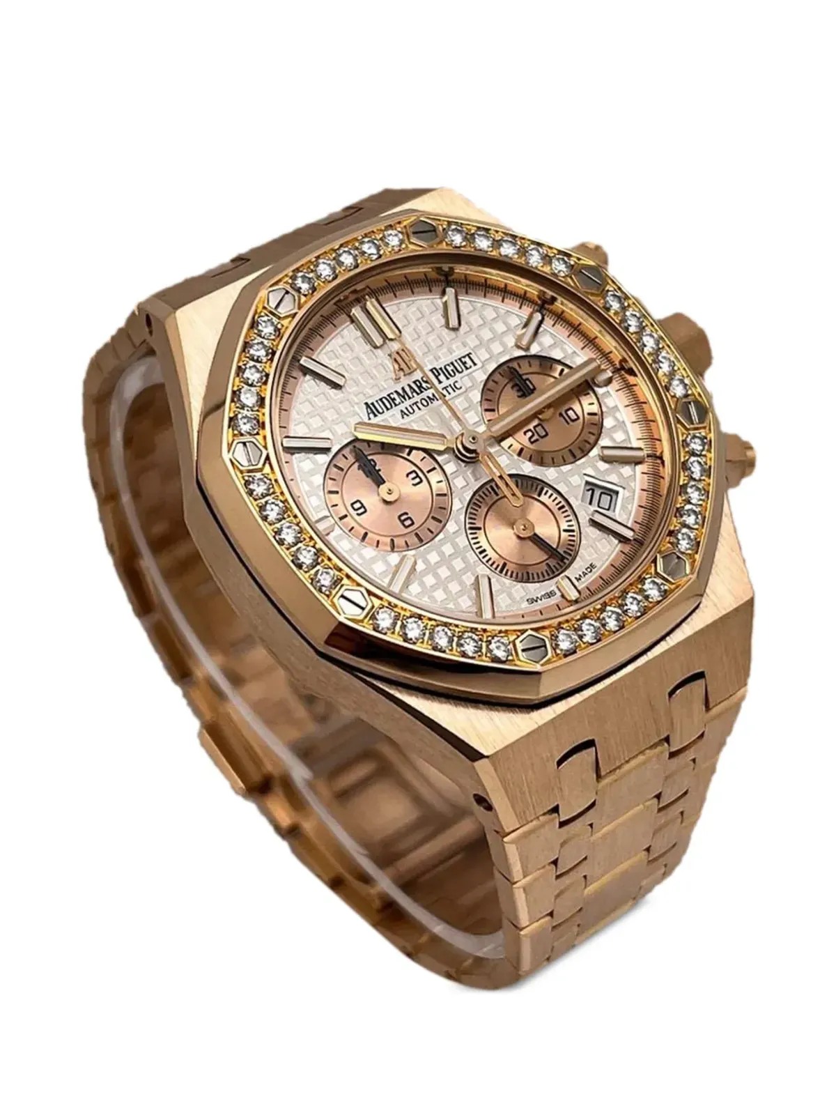 Audemars Piguet ロイヤルオーク クロノグラフ ビンテージ ピンク - 画像4