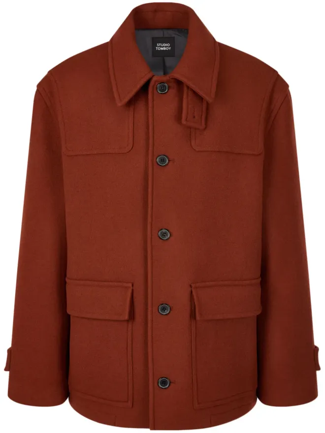 TOMBOY TOMBOY non-toggle duffle coatの商品画像