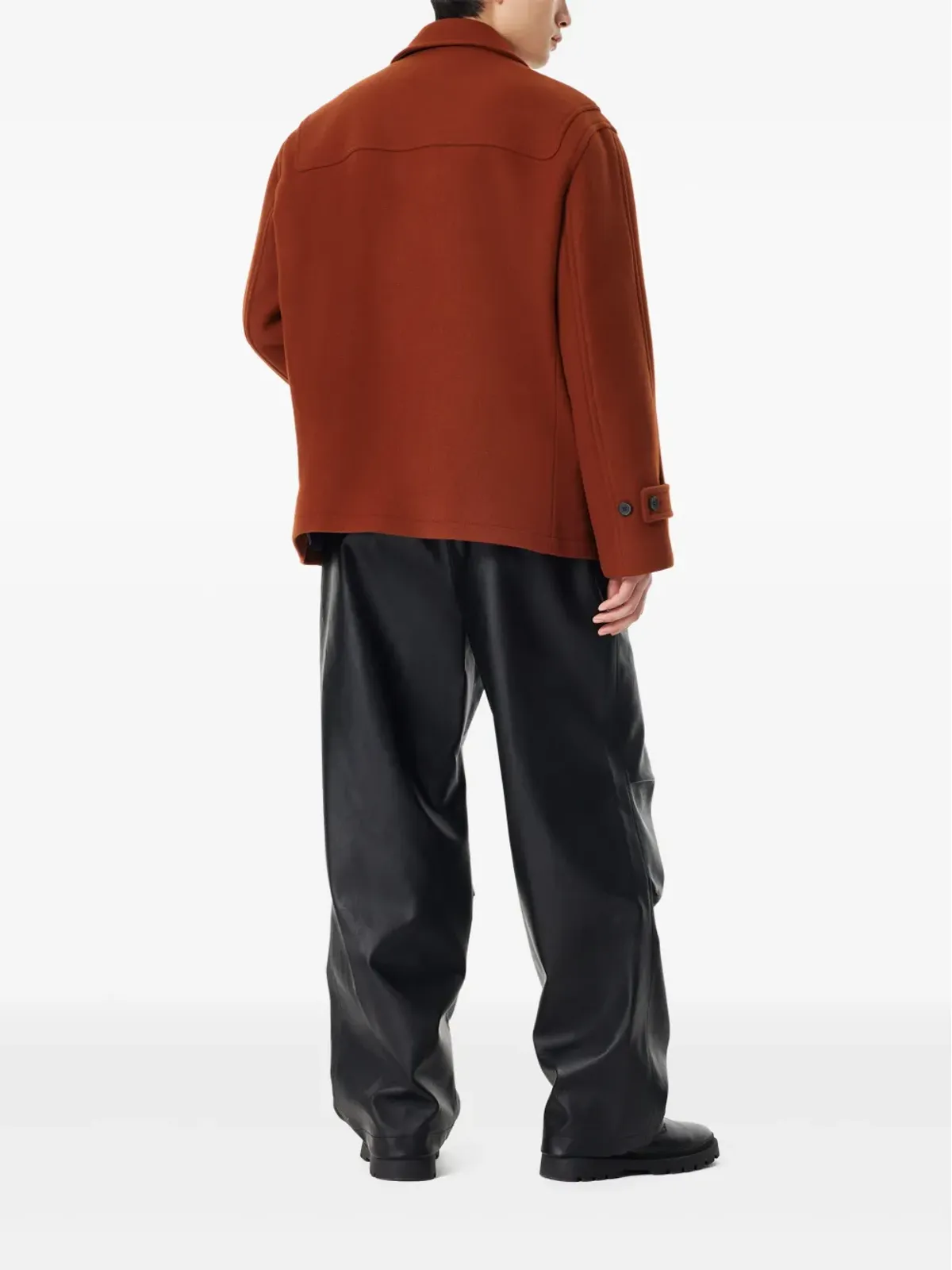 TOMBOY non-toggle duffle coat - 画像3