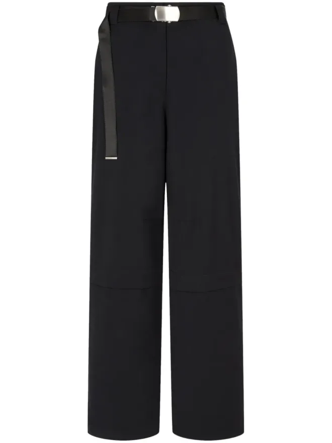 TOMBOY TOMBOY ウールベルト付きパンツ ブラックの商品画像