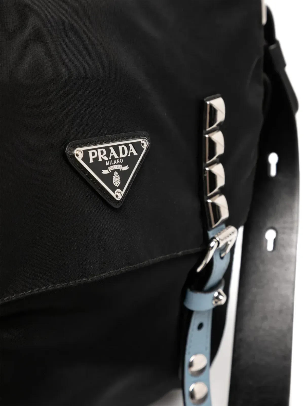 Prada ジップファスナー付きバッグ - ブラック - 画像3