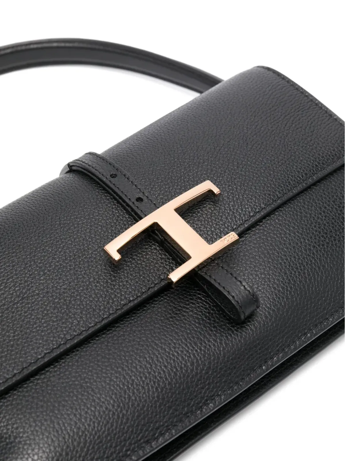 Tod's ミニ T Timeless クロスボディバッグ - ブラック - 画像4