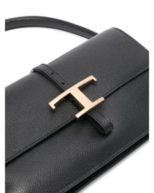 Tod's ミニ T Timeless クロスボディバッグ - ブラック - サムネイル4
