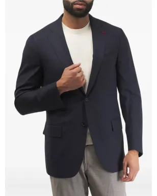Isaia テーラードブレザー ブルー - サムネイル1