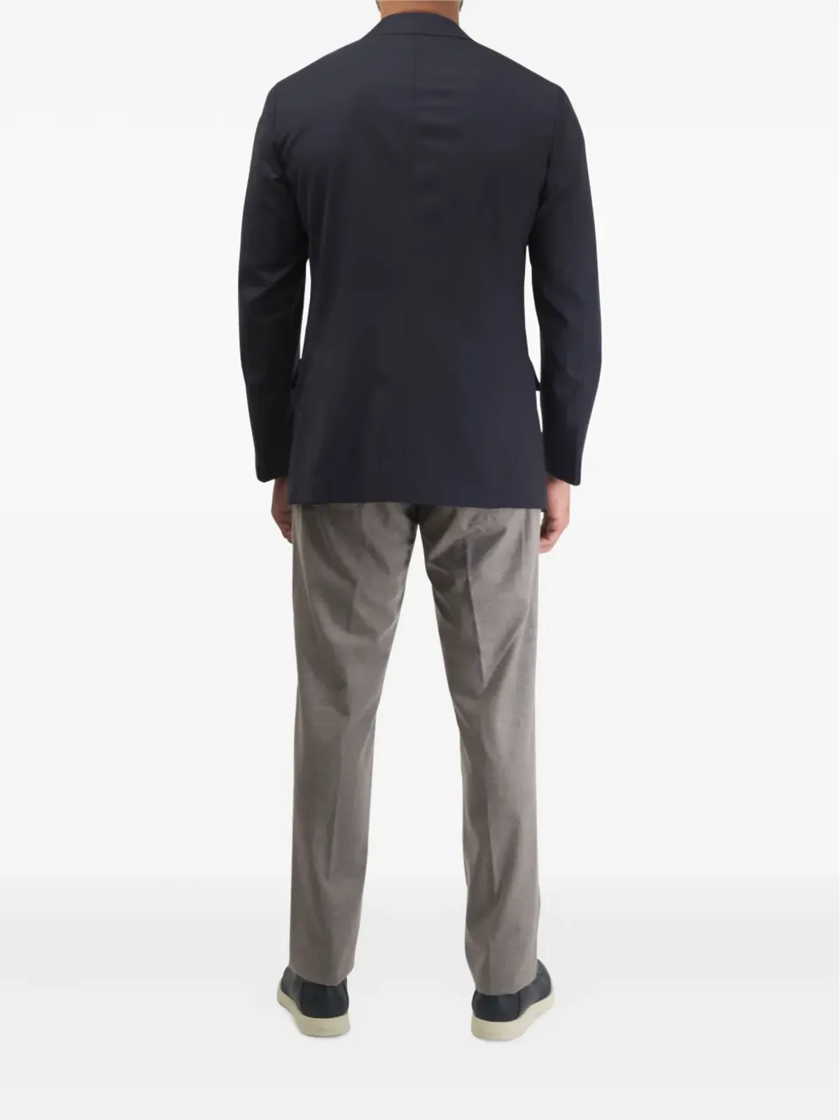 Isaia テーラードブレザー ブルー - 画像2