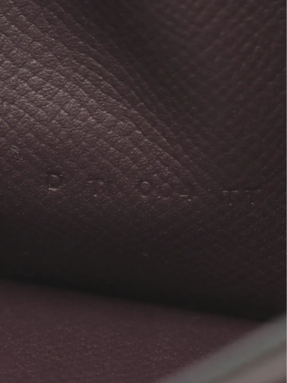 Hermès ビンテージ 2019年 ベアン ウォレット - レッド - 画像5