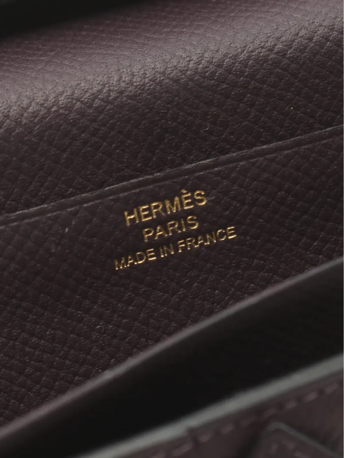 Hermès ビンテージ 2019年 ベアン ウォレット - レッド - 画像4