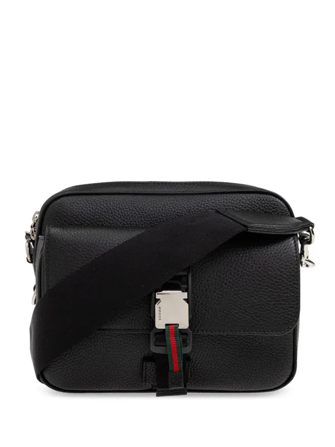 Gucci Gucci ウェブストライプ・メッセンジャーバッグ - ブラックの商品画像