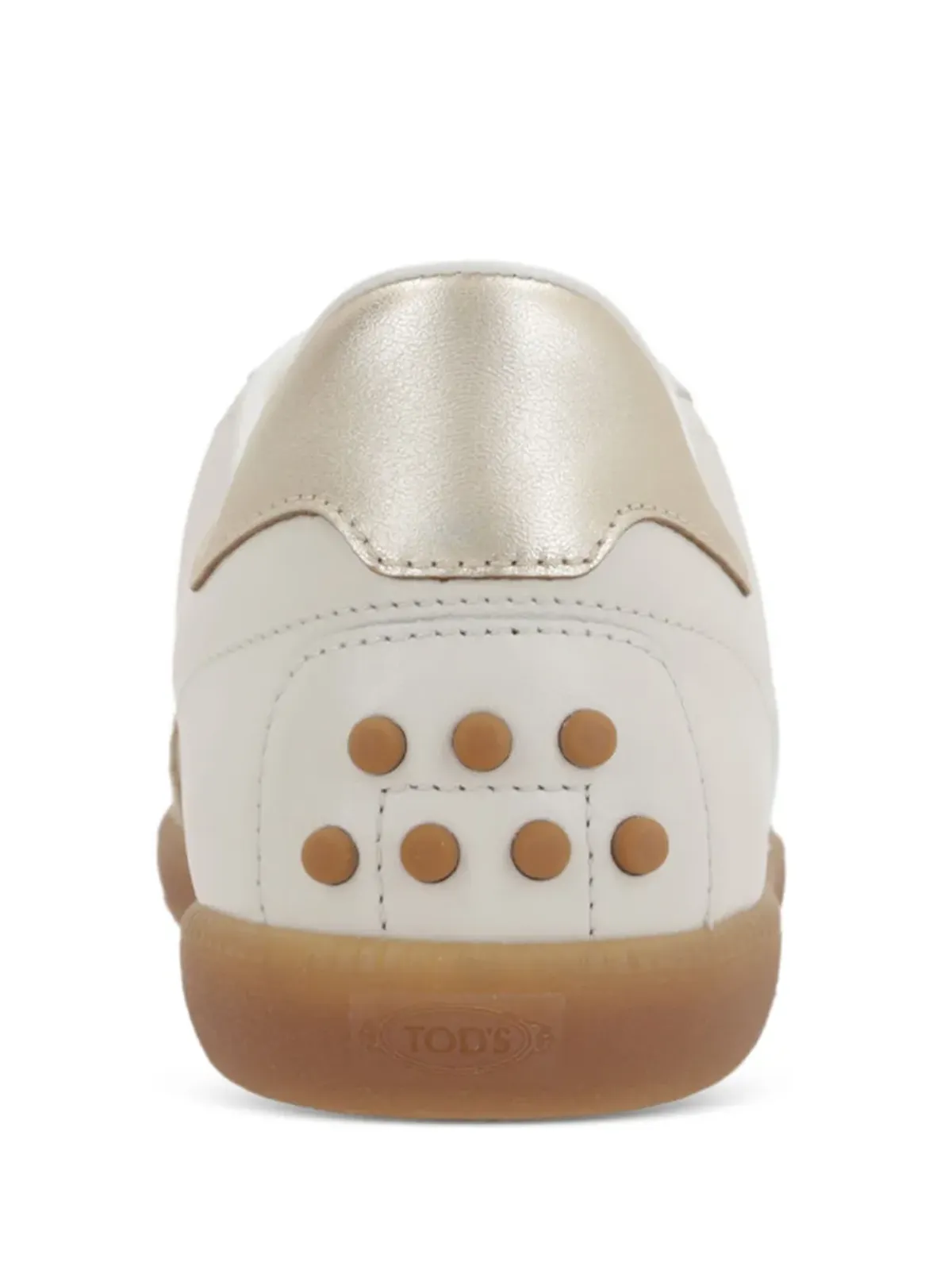 Tod's レザー スニーカー ニュートラルカラー - 画像3