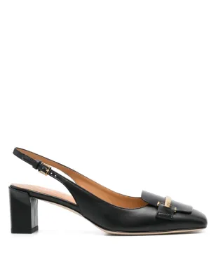 Tod's 50mm レザー スリングバックパンプス - ブラック - サムネイル1