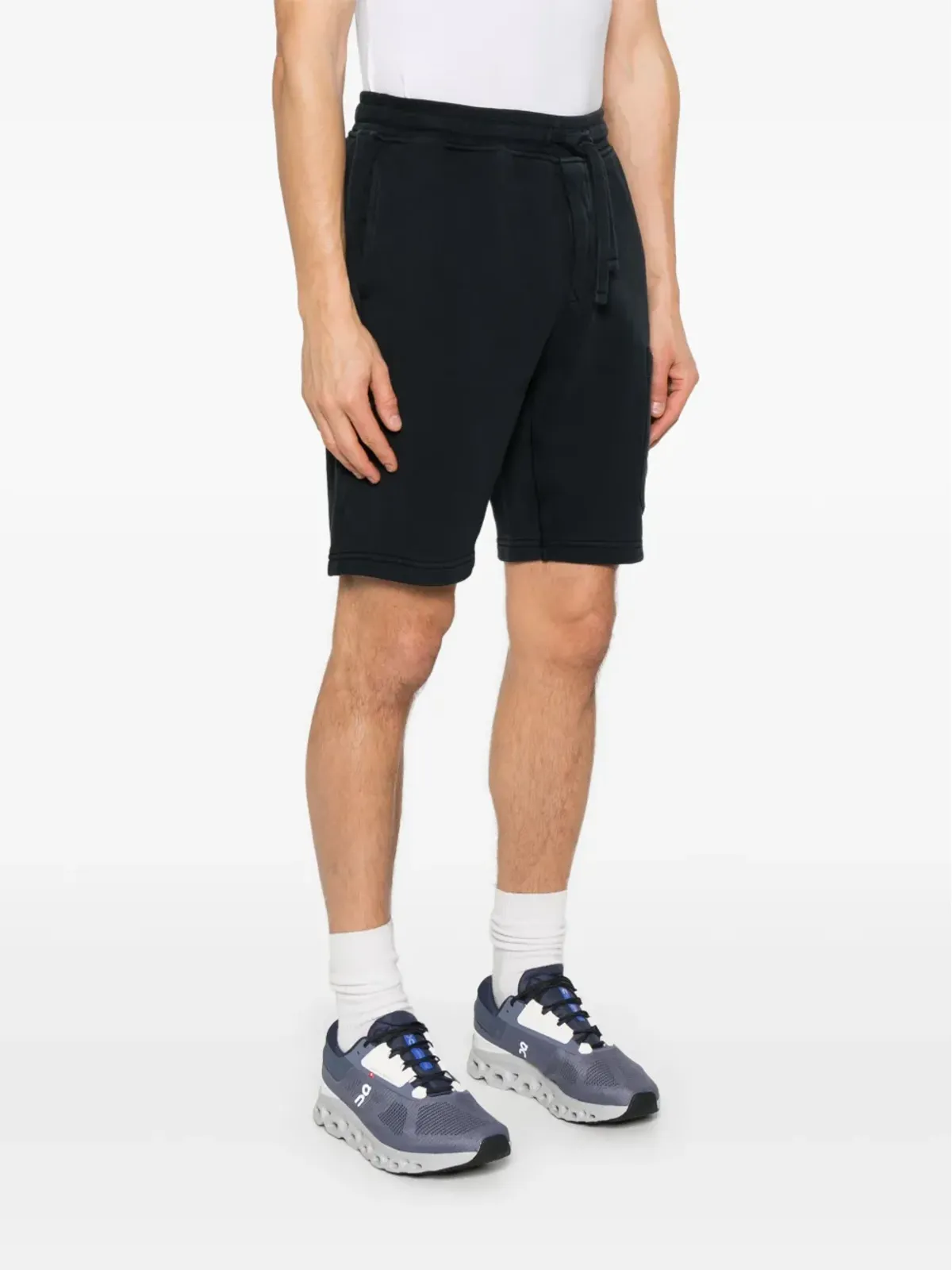 Stone Island コンパスバッジ付き トラックショーツ - 画像3