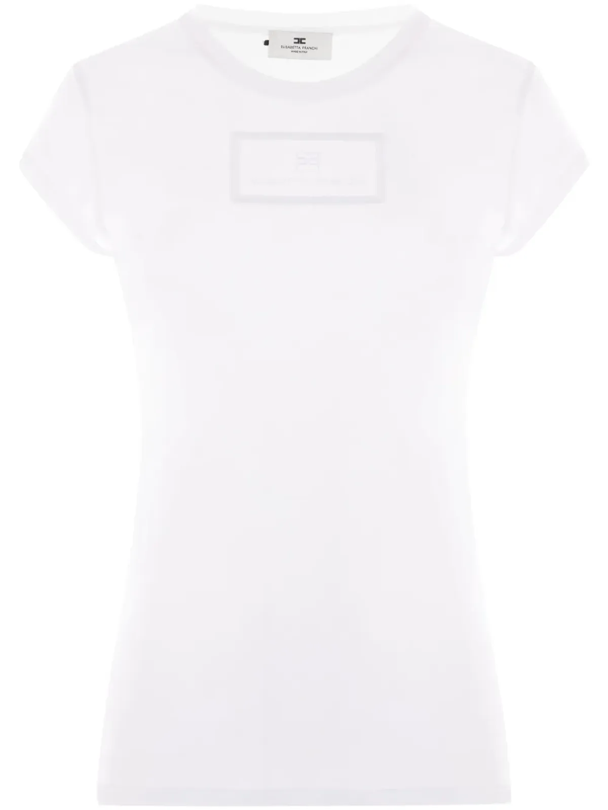 Elisabetta Franchi ロゴプリント Tシャツ - 画像1
