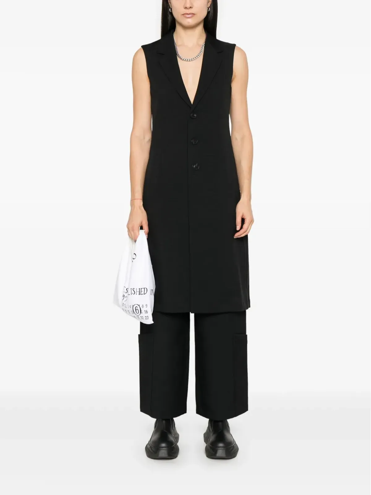 Y-3 ワイドレッグパンツ - 画像2