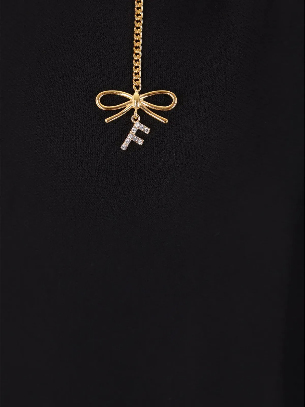 Elisabetta Franchi Vネック クレープブラウス - ブラック - 画像3
