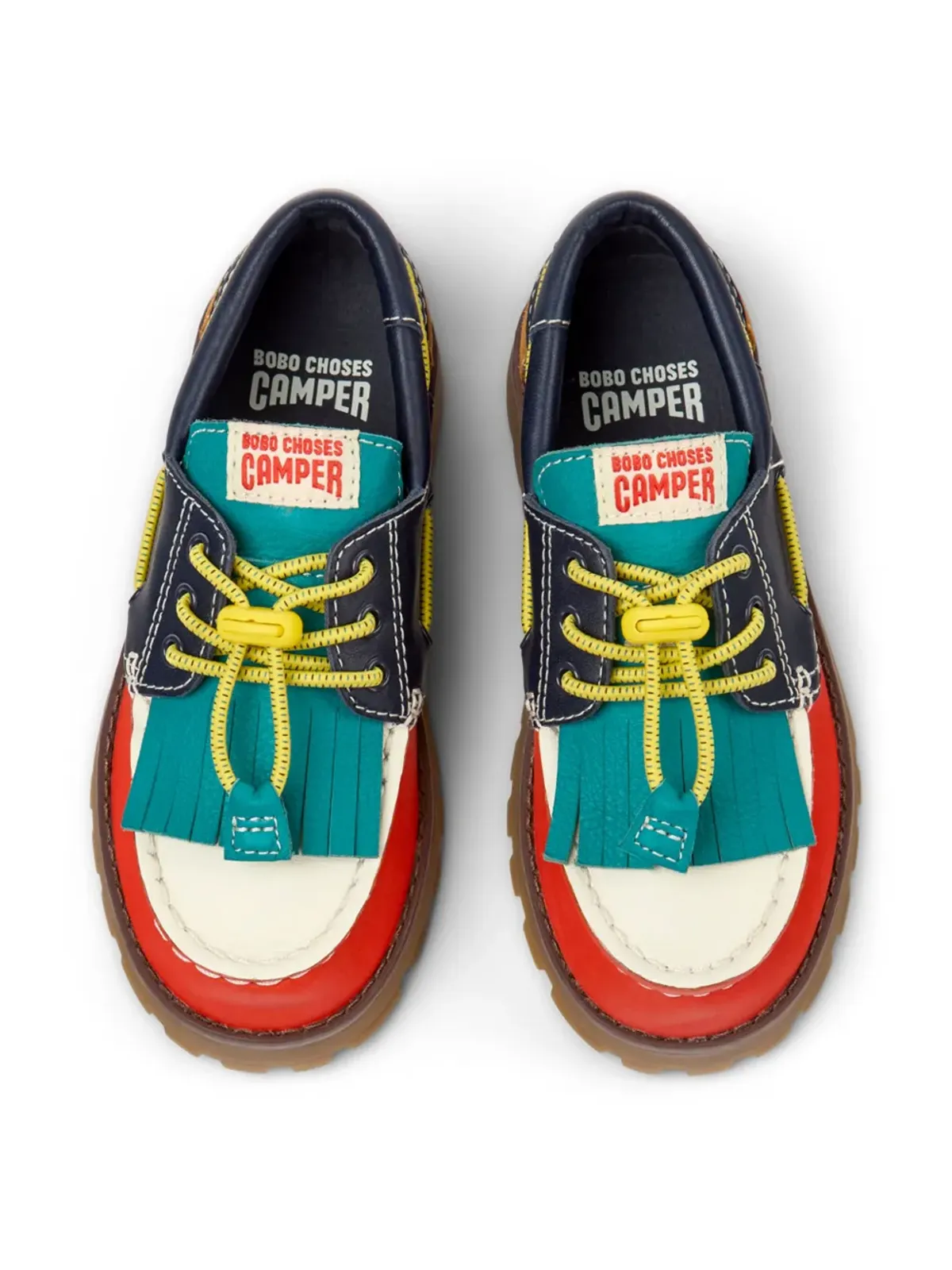 Camper Kids x Bobo Choses コンパス デッキシューズ - 画像4