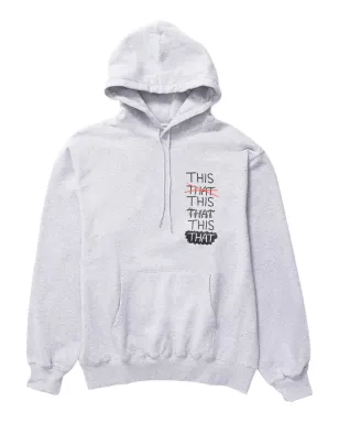This Is Never That スケートフーディー - グレー - サムネイル1