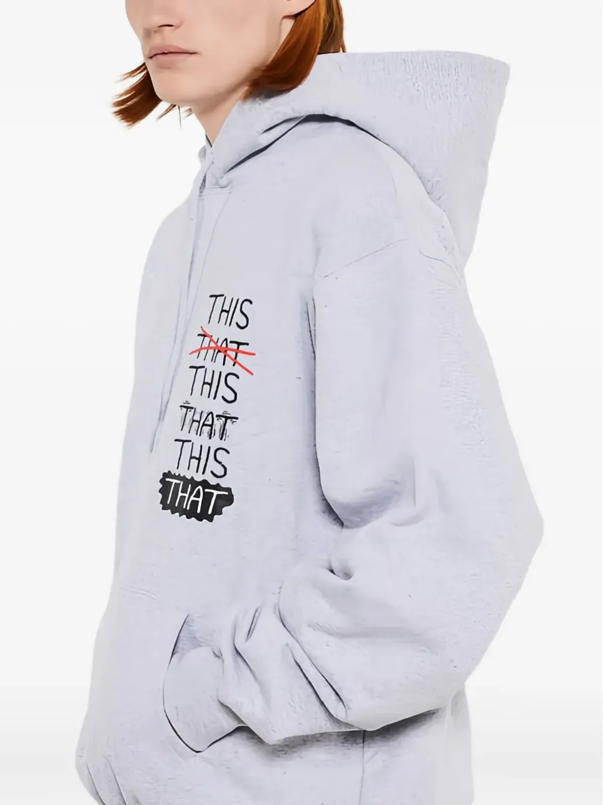 This Is Never That スケートフーディー - グレー - 画像3