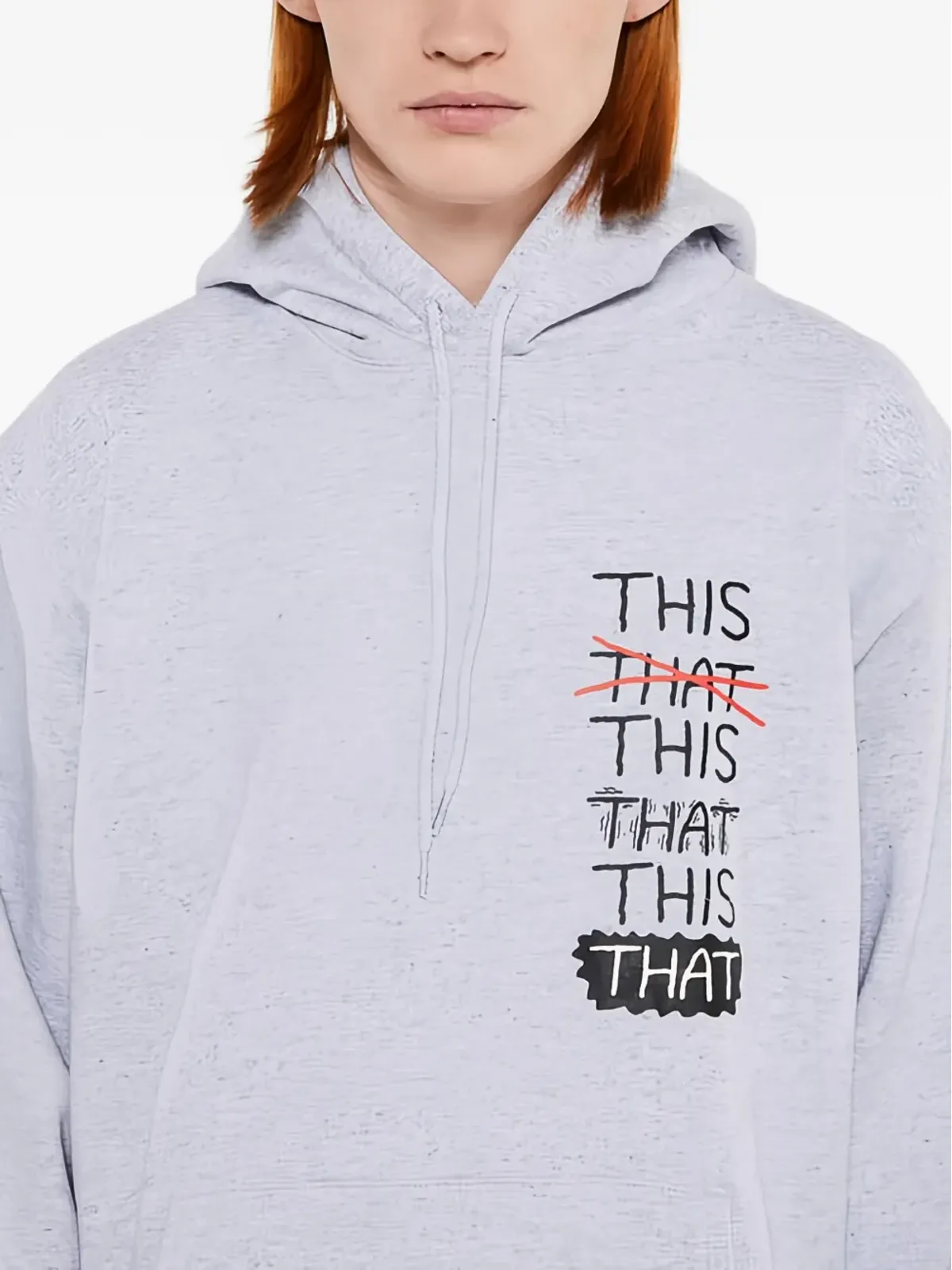This Is Never That スケートフーディー - グレー - 画像4