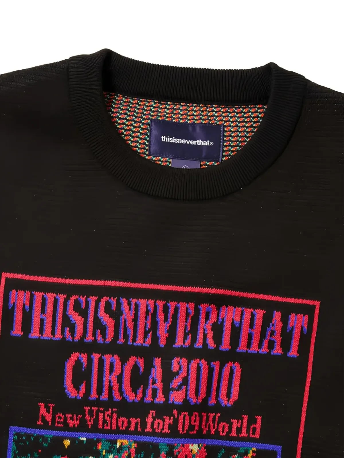 This Is Never That Basketball Hoop sweater - Black - 画像3
