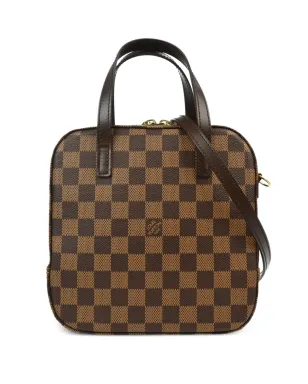 Louis Vuitton Pre-Owned 2003年 Spontini ハンドバッグ - ブラウン - サムネイル1
