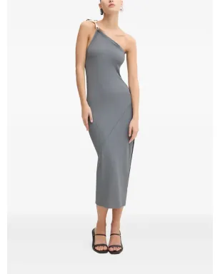 Rick Owens Lilies シングルショルダーストラップ ミディドレス - サムネイル2