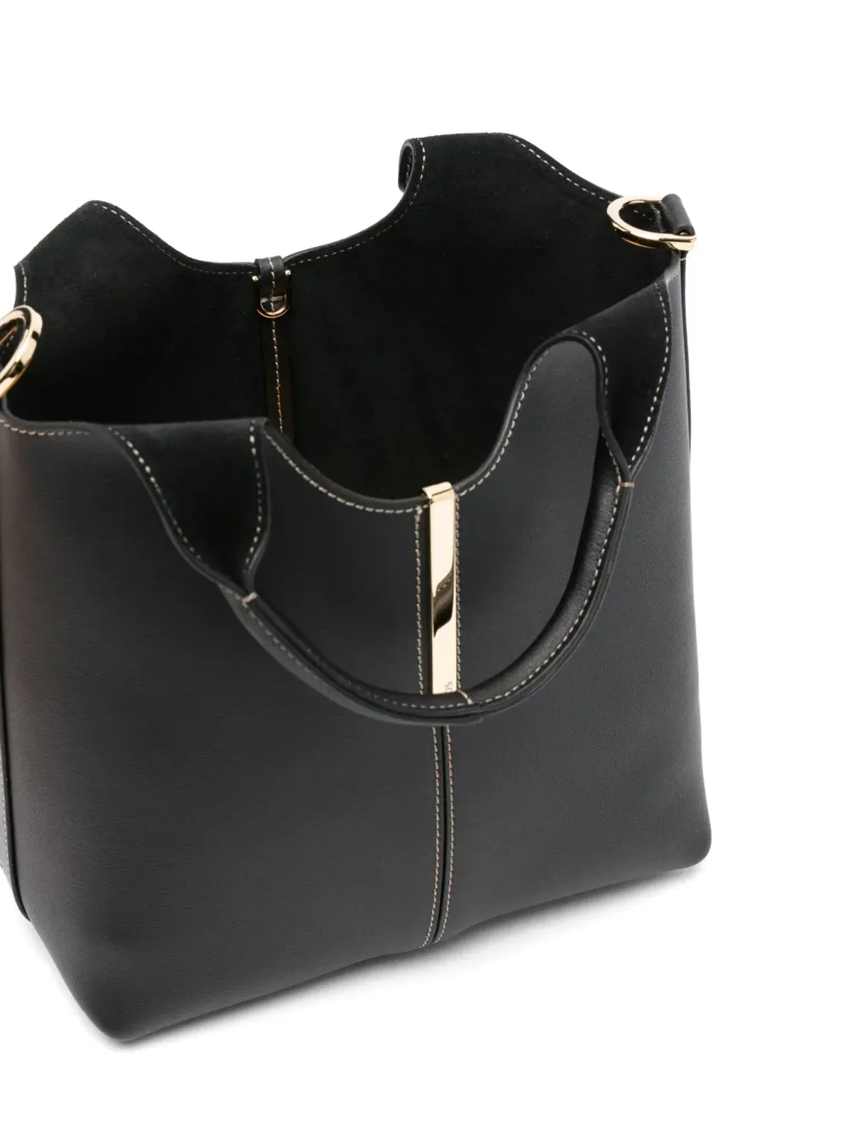 Tod's ミニ レザー トート バッグ - 画像5