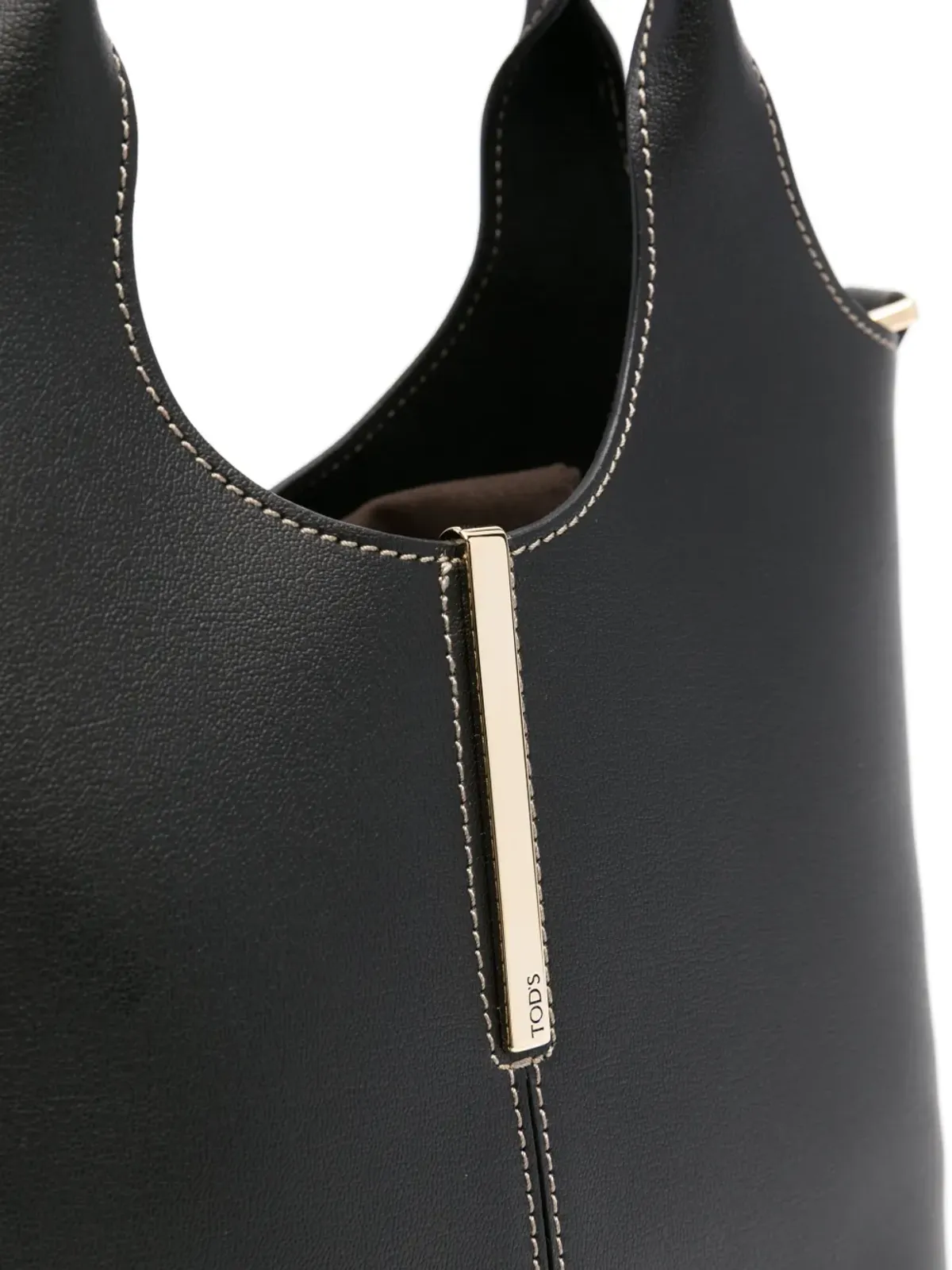 Tod's ミニ レザー トート バッグ - 画像4