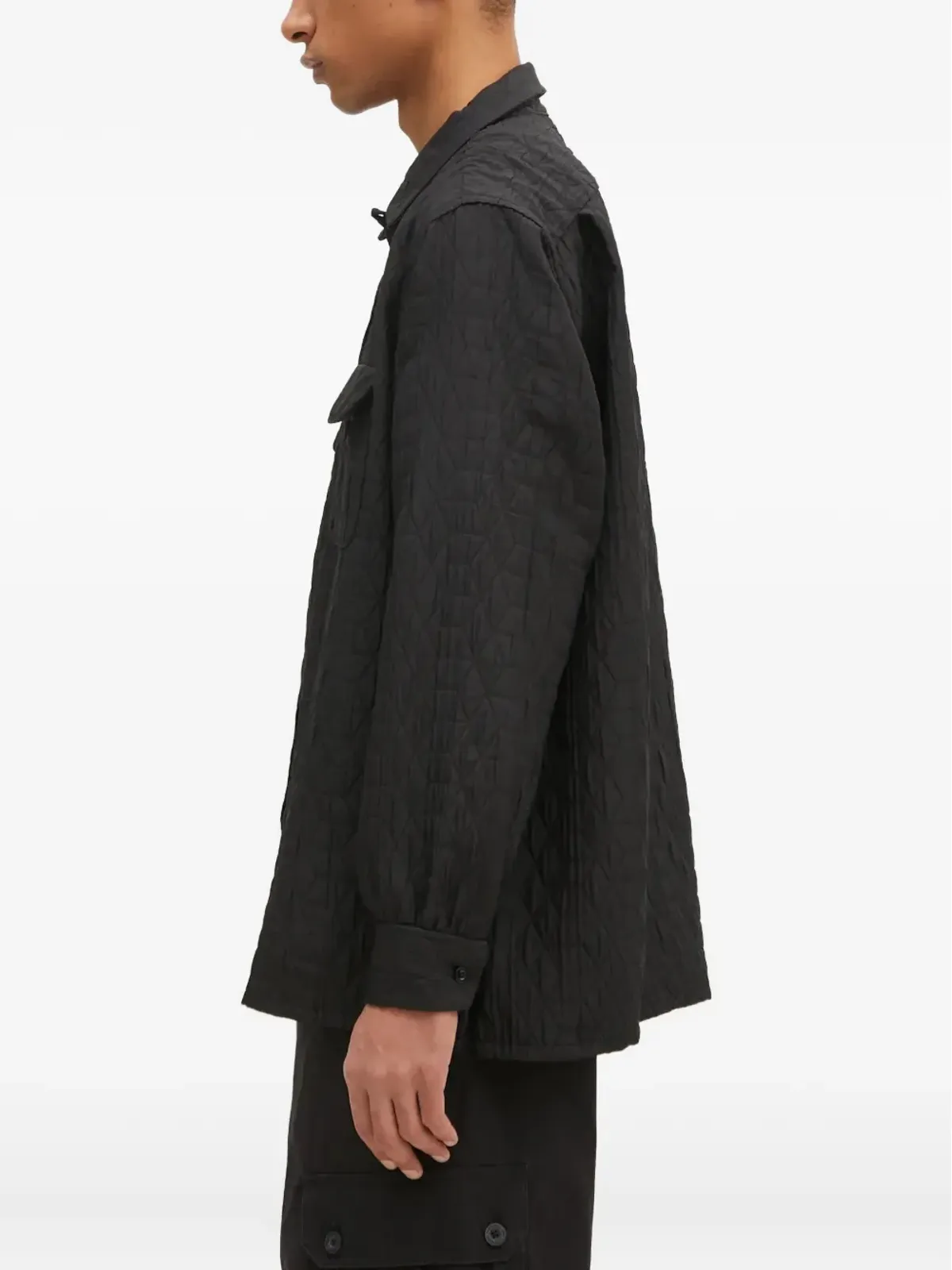 Engineered Garments キルティングポケットシャツ - 画像2