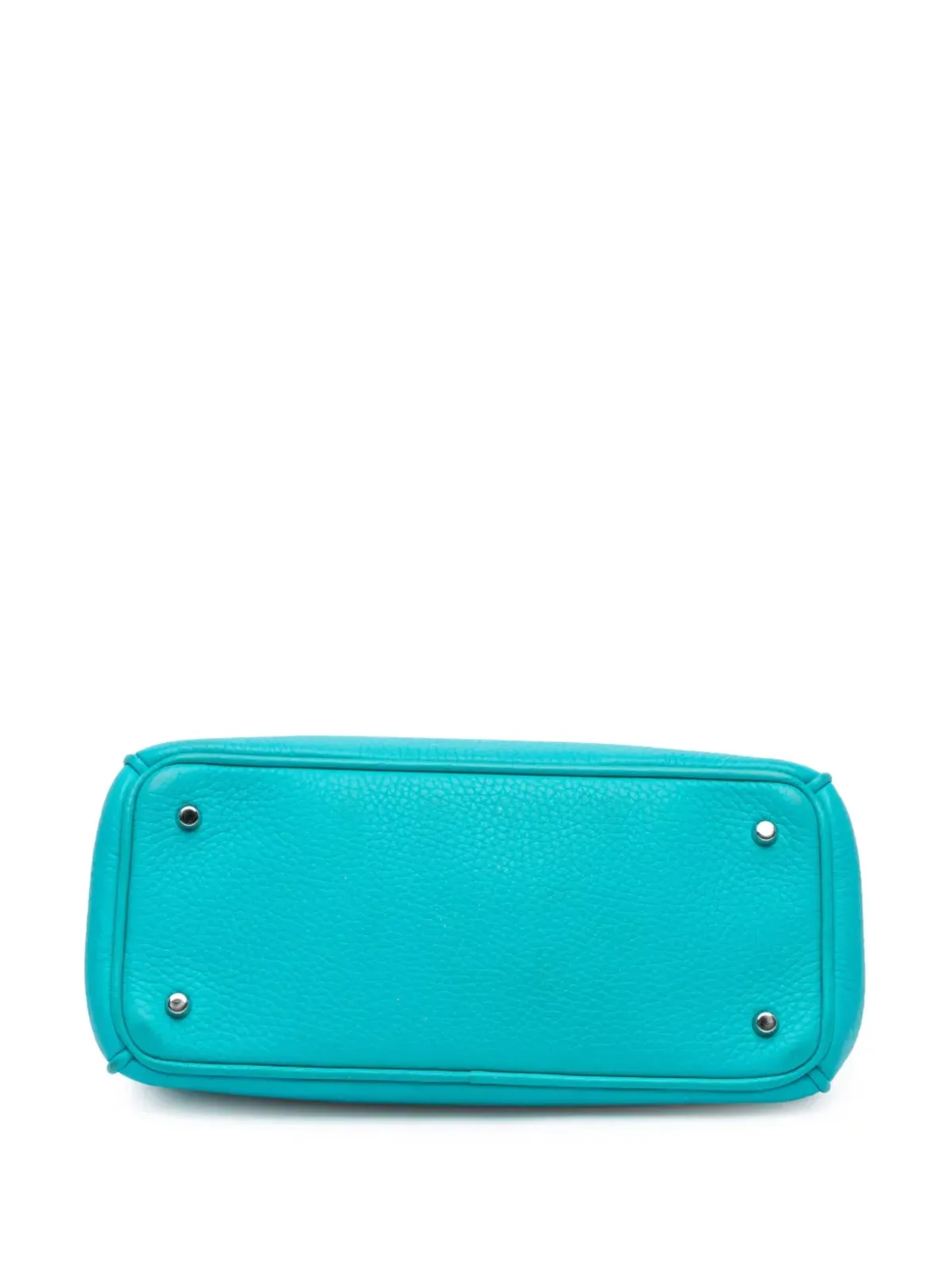 Christian Dior ビンテージ 2014年 スモール カーフスキン Diorissimo サッチェル バッグ - ブルー - 画像4