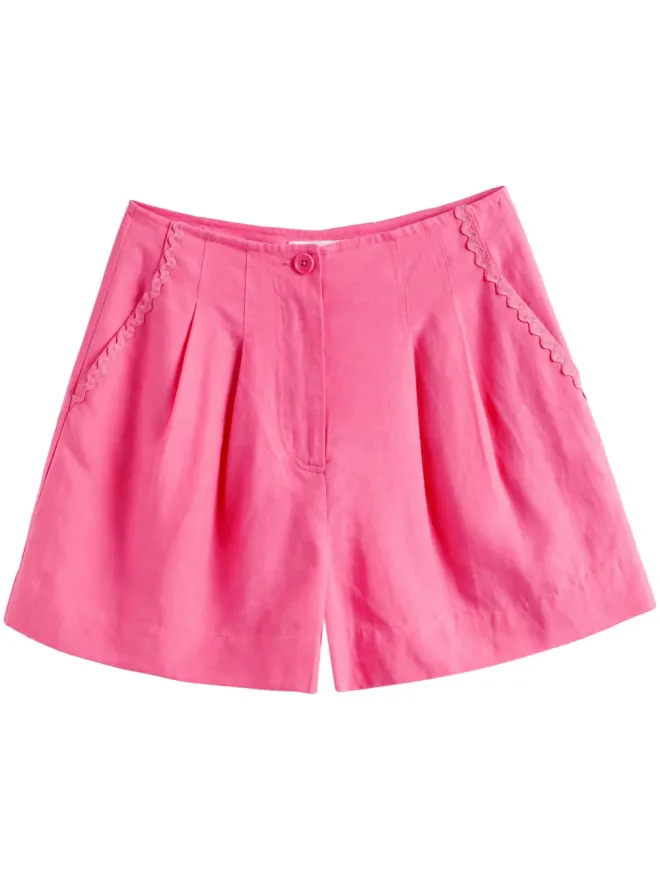 Chinti & Parker Chinti & Parker ワイドレッグショーツ ピンクの商品画像
