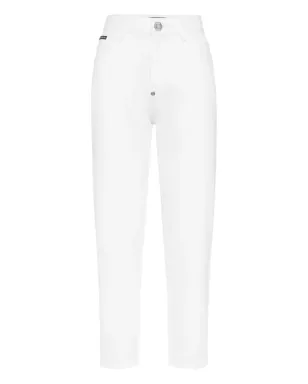 Philipp Plein モムフィットジーンズ - White - サムネイル1