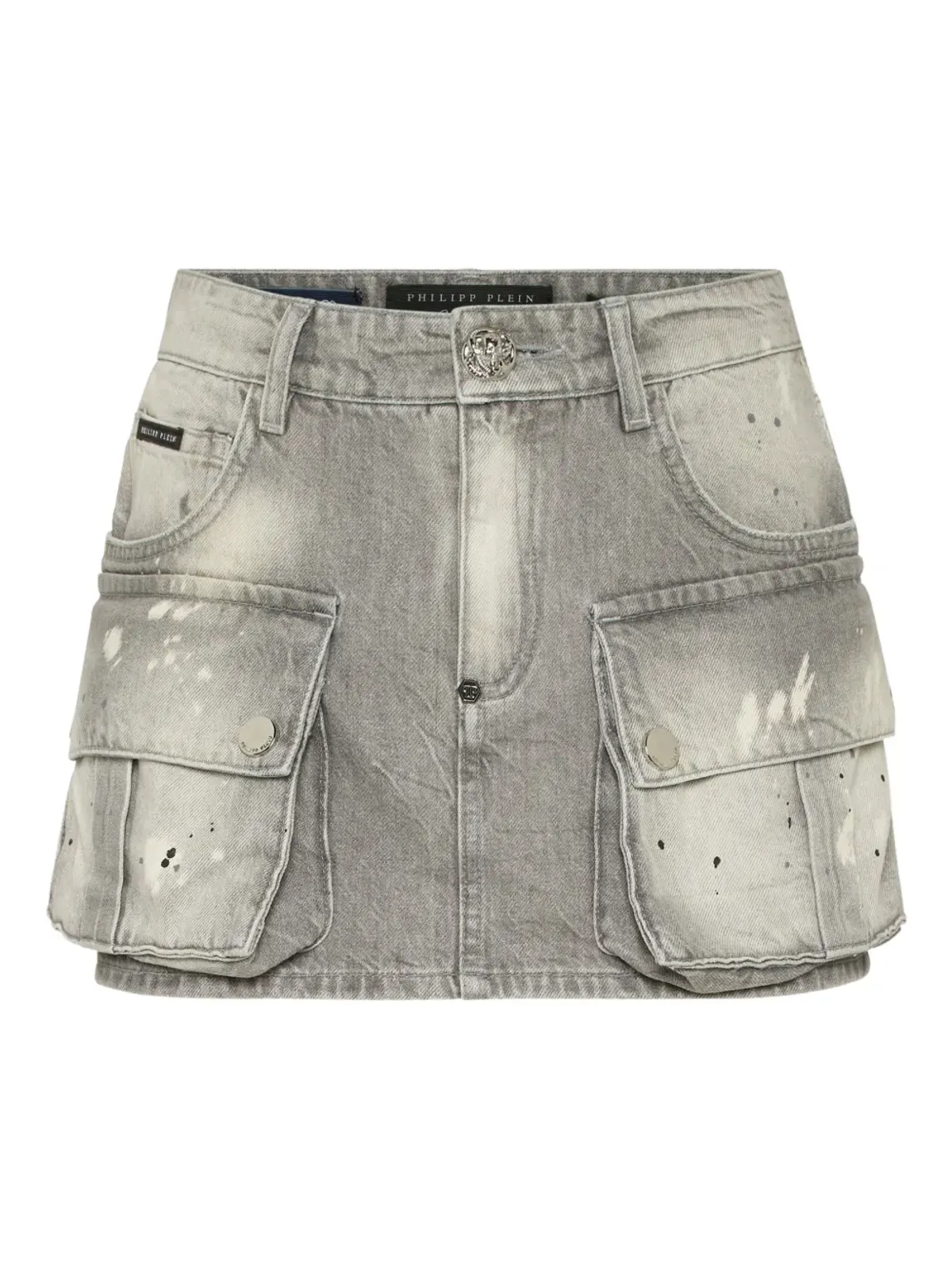 Philipp Plein カーゴミニスカート - 画像1