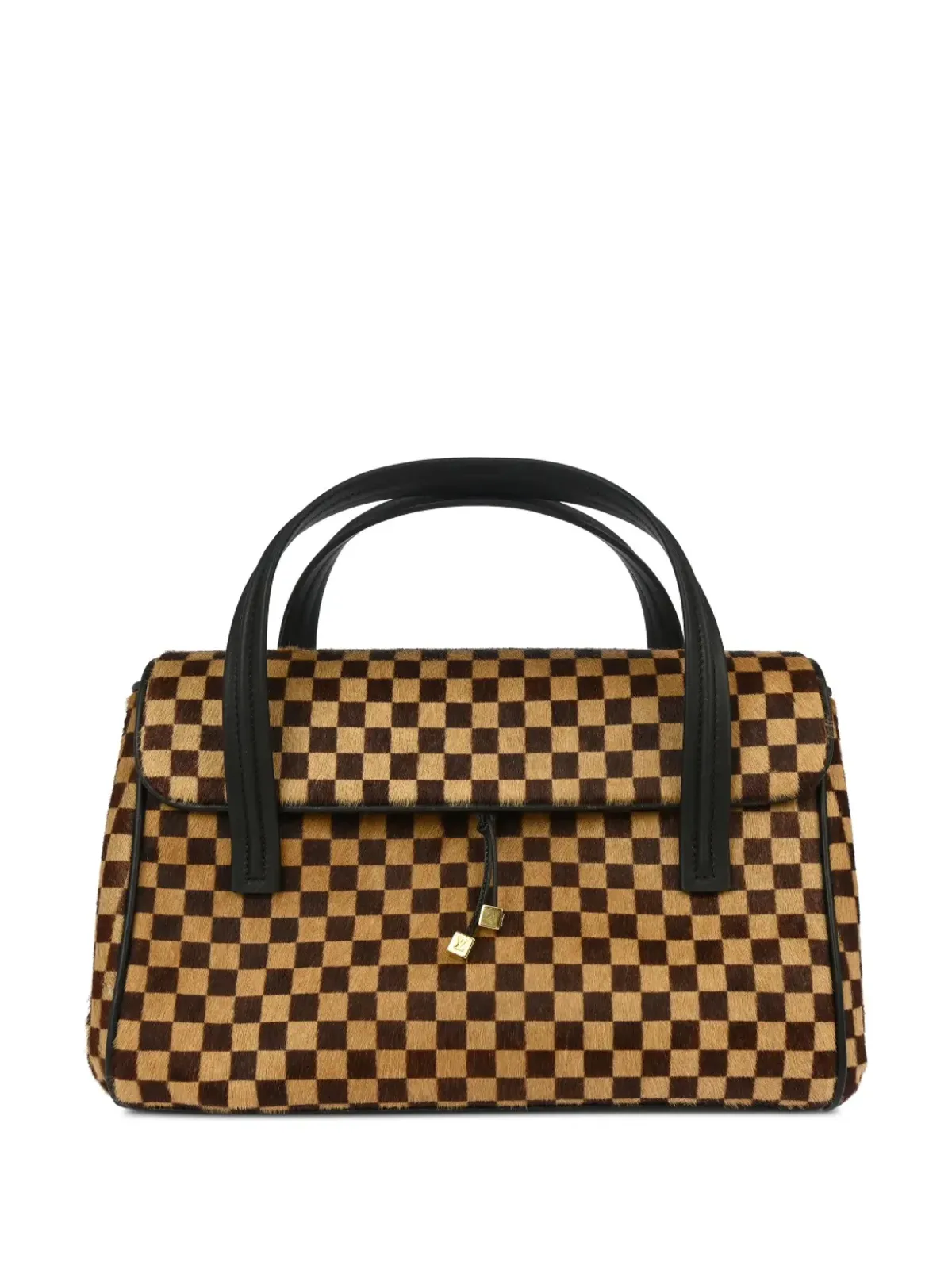 ビンテージ Louis Vuitton ライオン ハンドバッグ ブラウン - 画像1