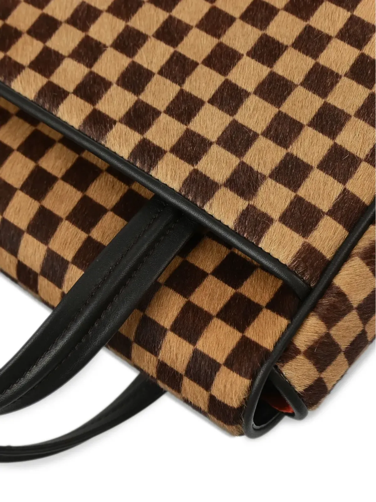 ビンテージ Louis Vuitton ライオン ハンドバッグ ブラウン - 画像5