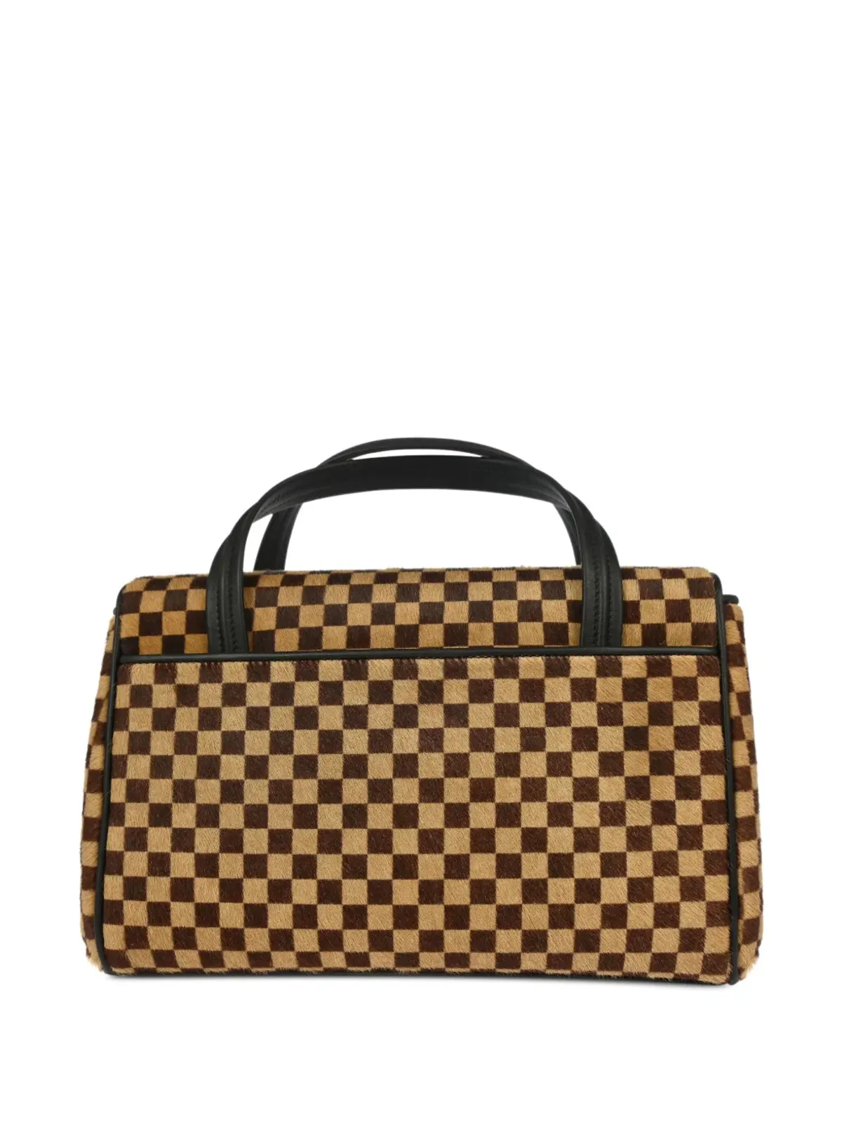 ビンテージ Louis Vuitton ライオン ハンドバッグ ブラウン - 画像2