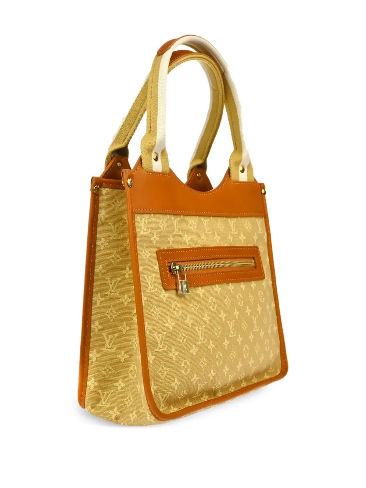 Louis Vuitton ビンテージ 2004年頃 ミニ Sac Catherine ハンドバッグ - ベージュ - 画像3