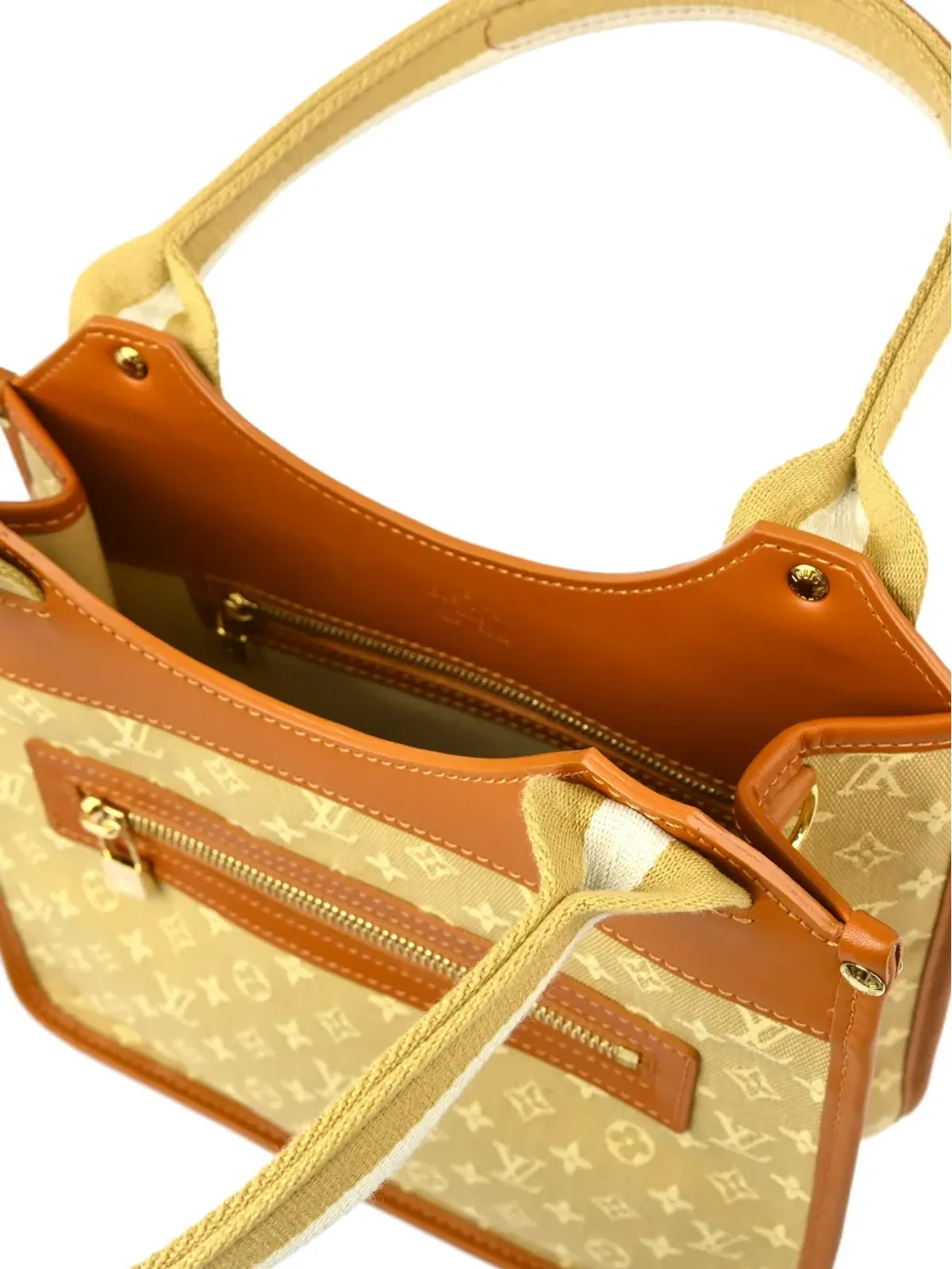 Louis Vuitton ビンテージ 2004年頃 ミニ Sac Catherine ハンドバッグ - ベージュ - 画像4