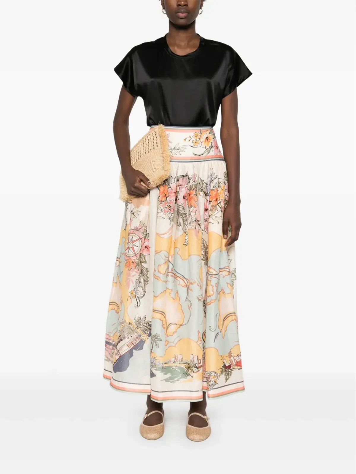 PINKO Farida Tシャツ - ブラック - 画像2
