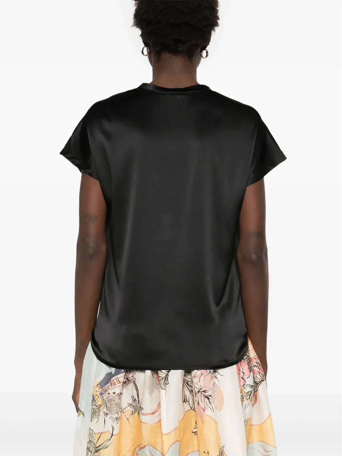 PINKO Farida Tシャツ - ブラック - 画像4