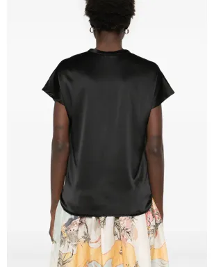 PINKO Farida Tシャツ - ブラック - サムネイル4
