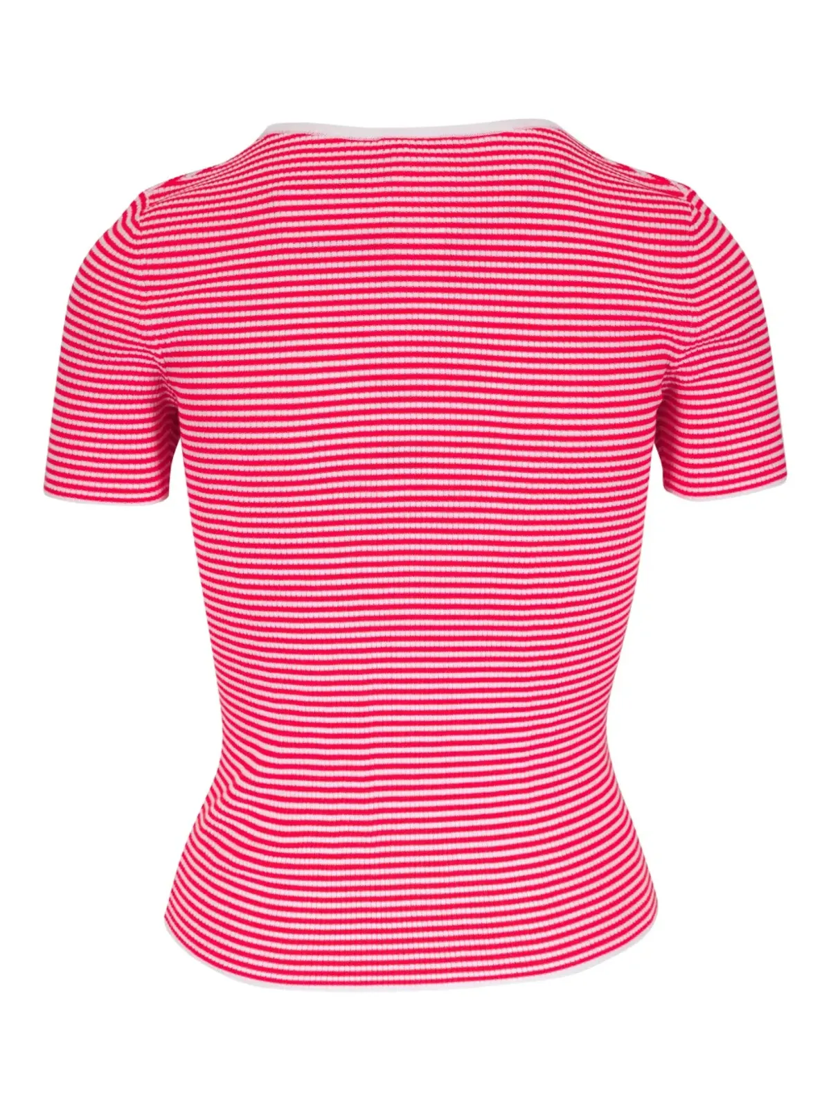 Akris Punto ストライプ柄Tシャツ - オレンジ - 画像2