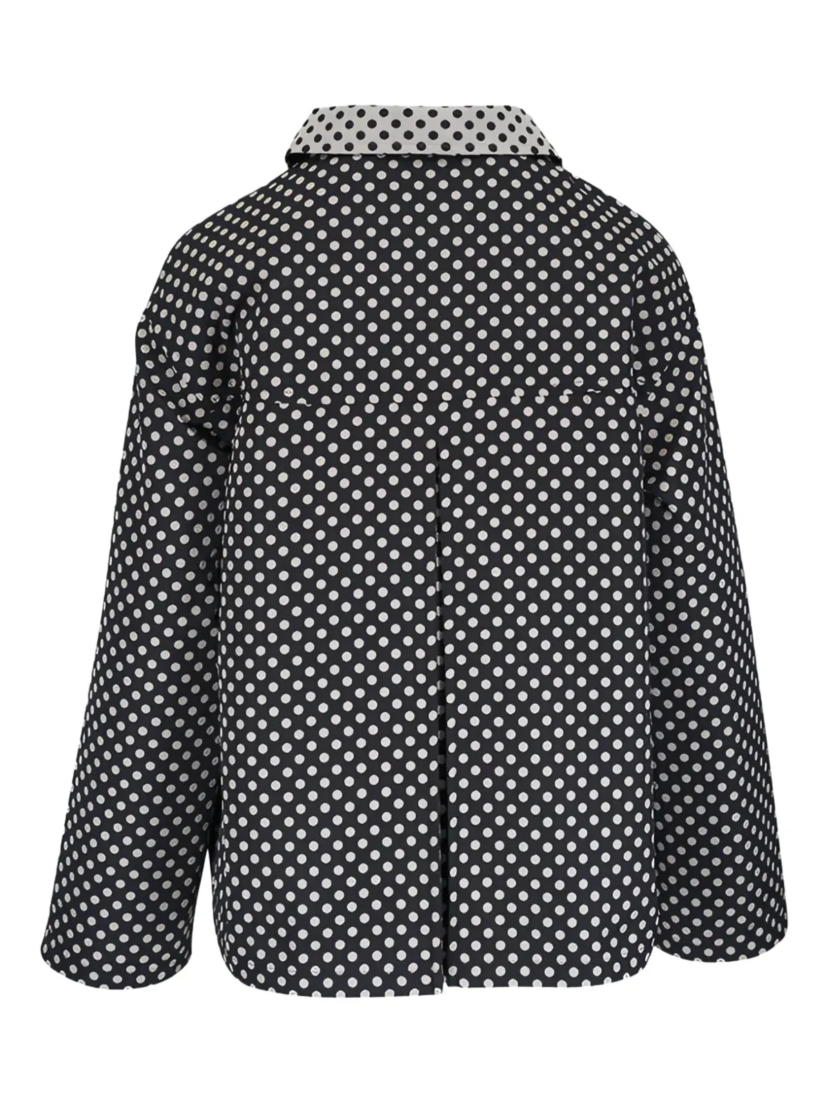 Akris Punto ポルカドット ボタンアップ リバーシブル ジャケット - 画像2