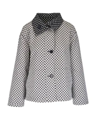 Akris Punto ポルカドット ボタンアップ リバーシブル ジャケット - サムネイル3